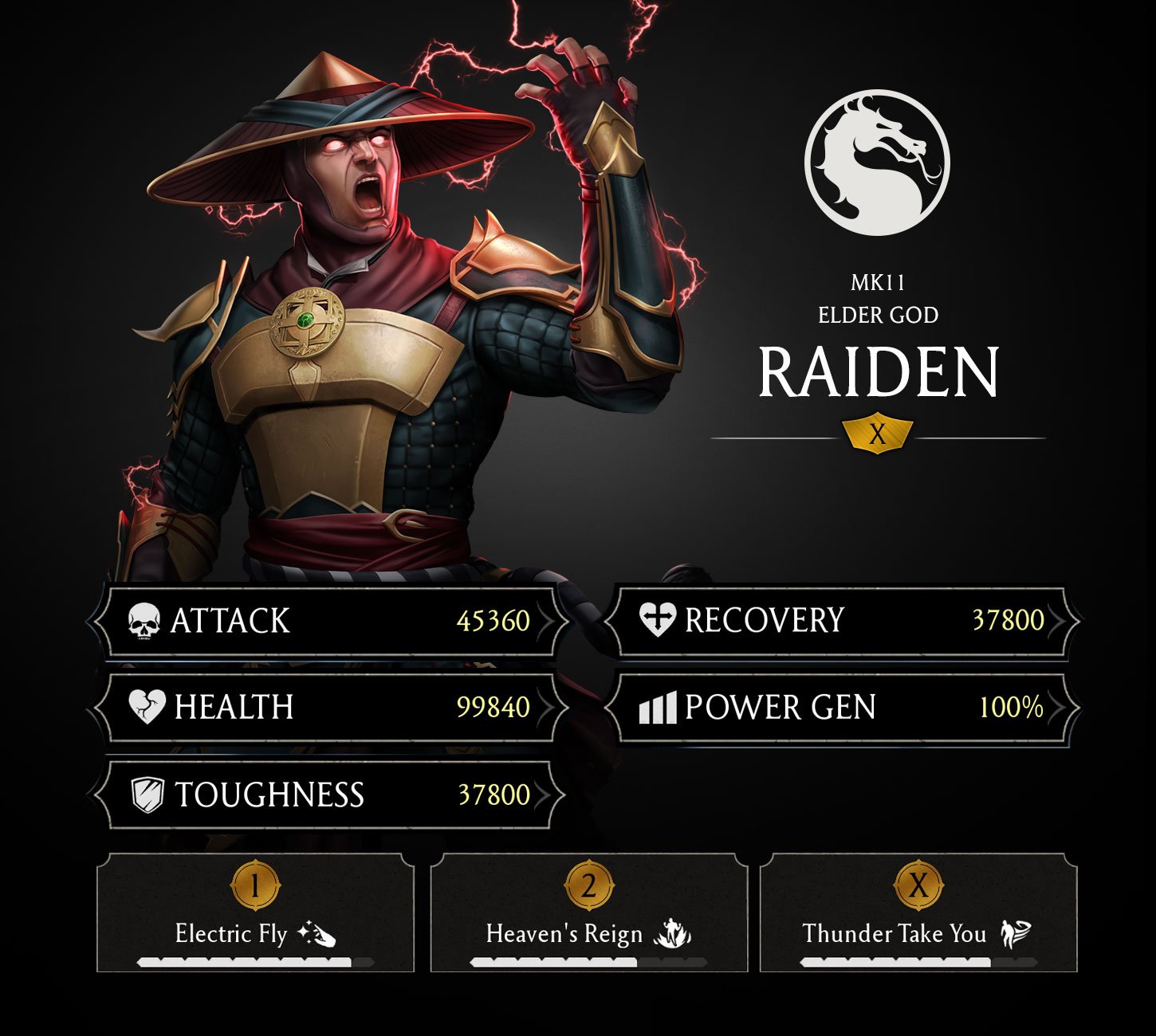 Mk Mobile Announces Mk11 Raiden Mortal Kombat Online