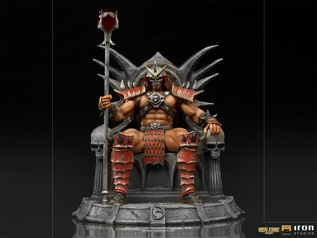 Iron Studios: Mortal Kombat Klassic - Shao Khan on Throne 1:10