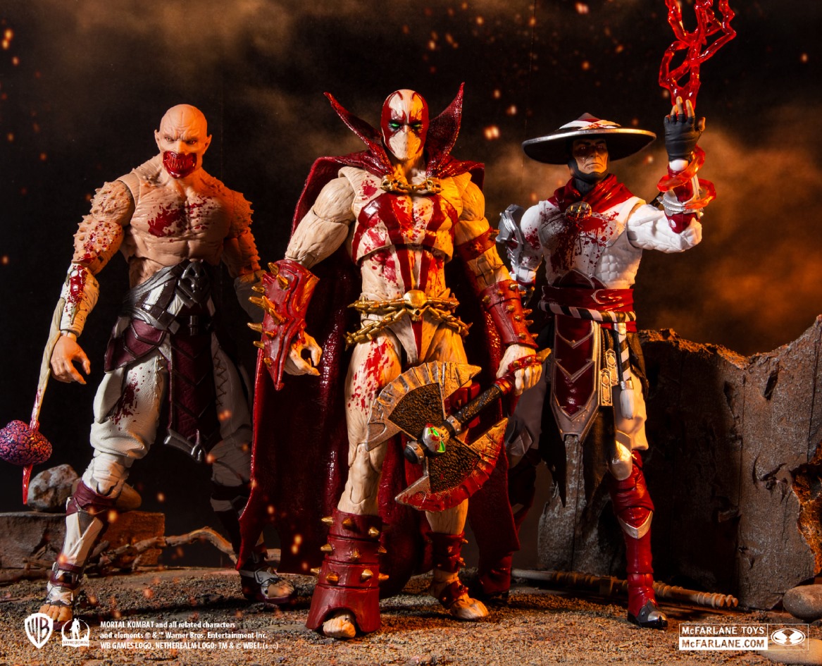 MK11 Sub-Zero vs Shao Kahn Set - Toy Discussion at