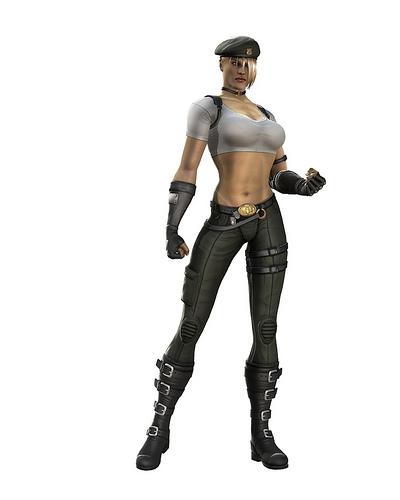 mortal kombat sonya blade see through top