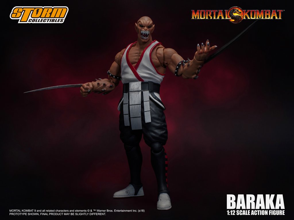 Baraka Mortal Kombat 2 Minifigure (artist rendition)