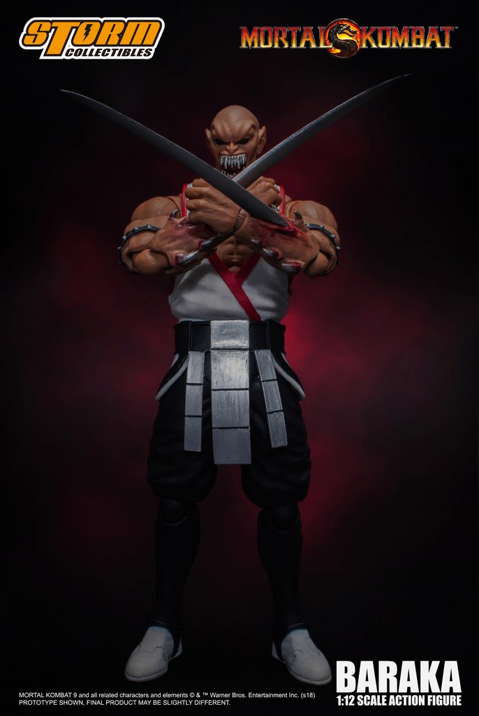Baraka Mortal Kombat 2 Minifigure artist Rendition 