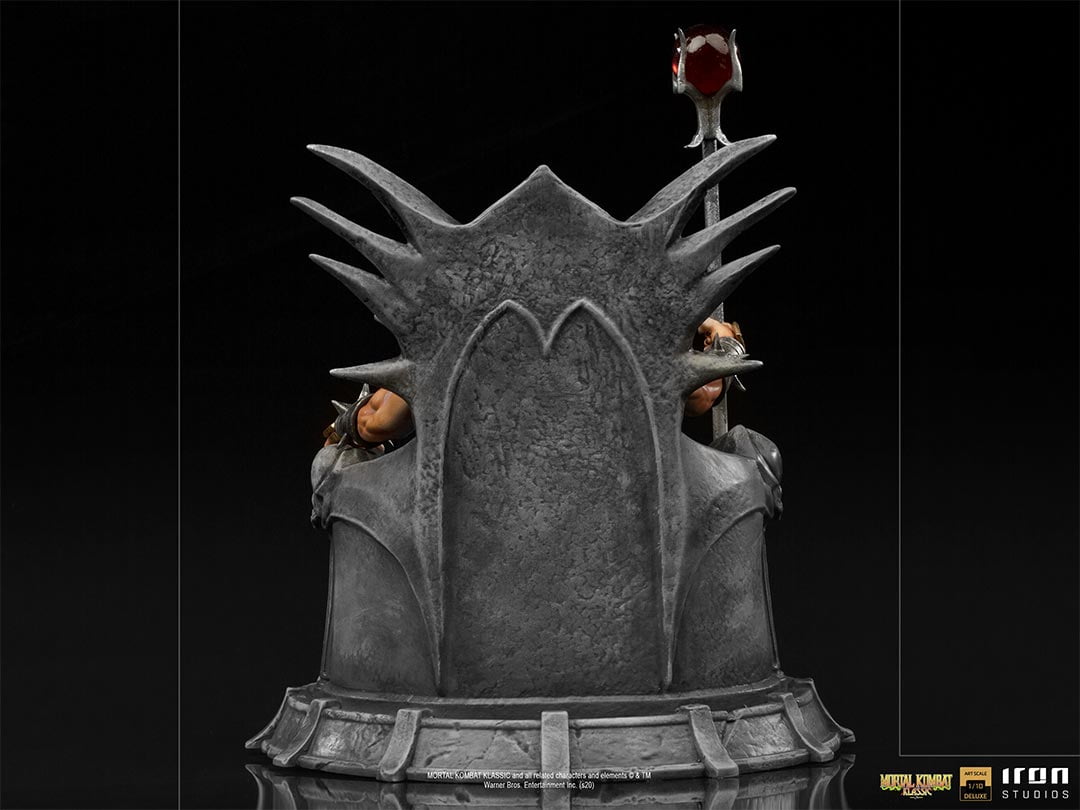 Mortal Kombat: una statua per Shao Kahn da Iron Studios –