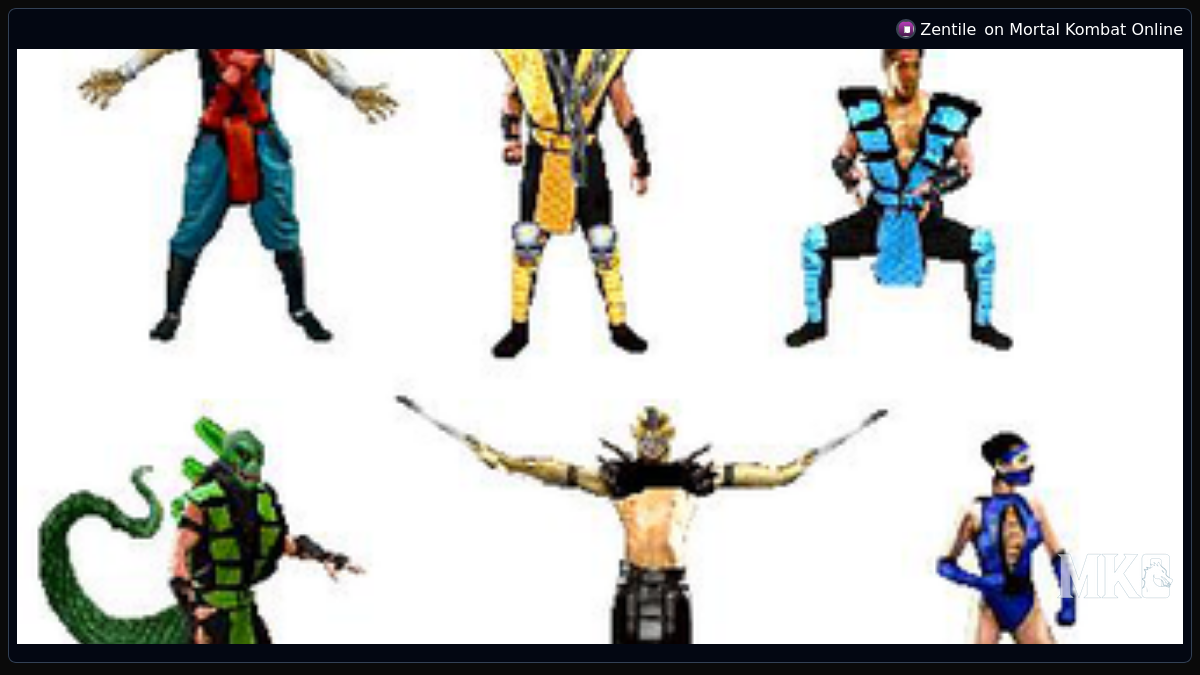 Alt MKII Sprites - Mortal Kombat Online