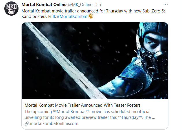 Mortal Kombat – Official Restricted Trailer 