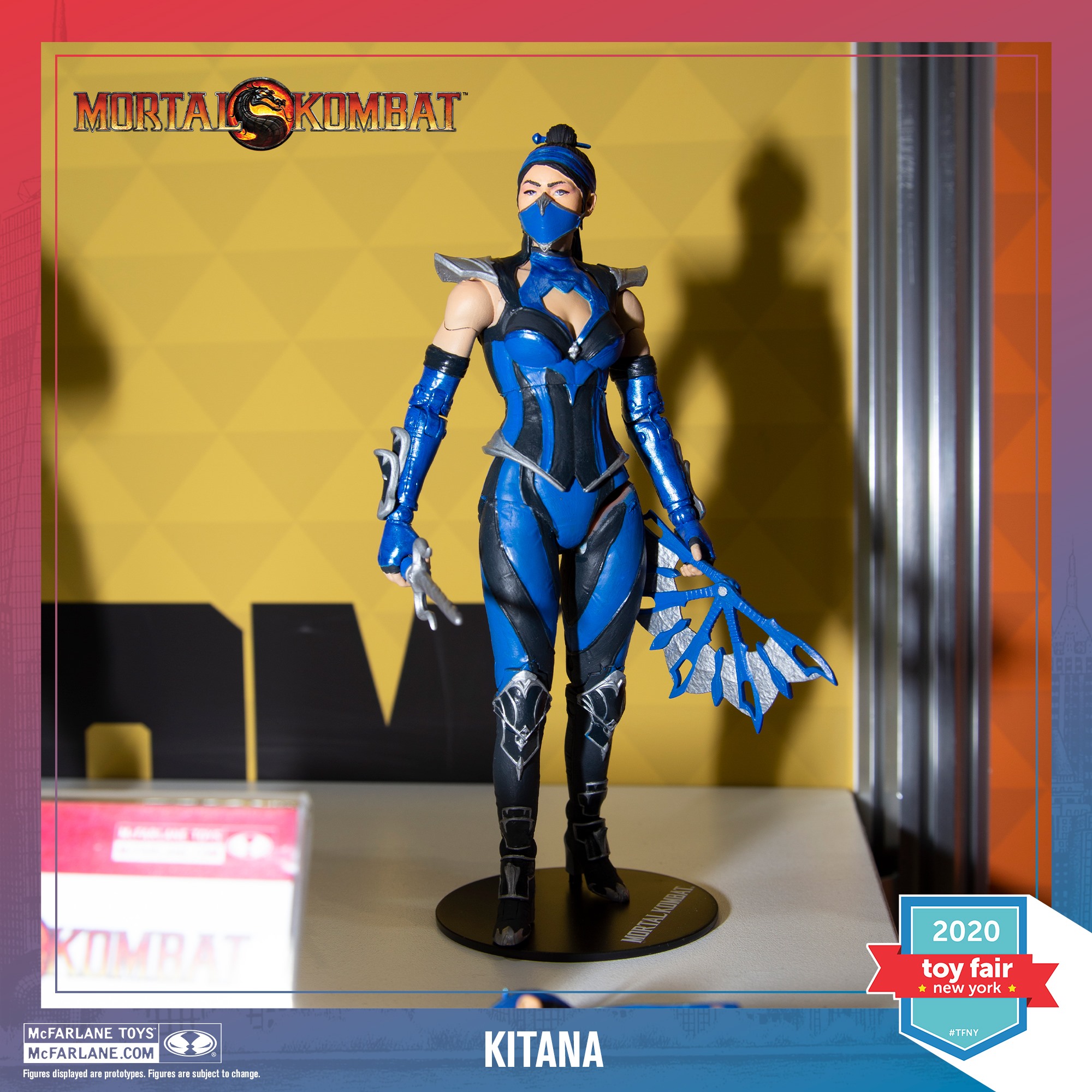 Mortal Kombat 11 Kitana and Baraka McFarlane Toys Revealed