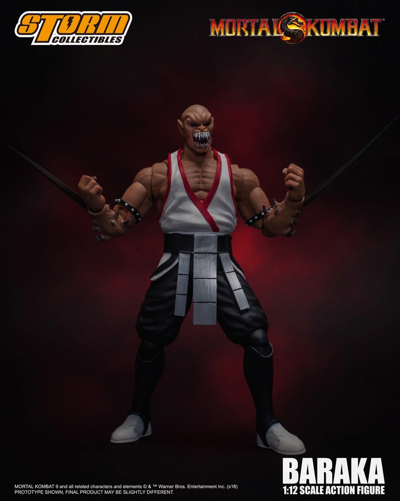 Baraka Mortal Kombat 2 Minifigure (artist rendition)