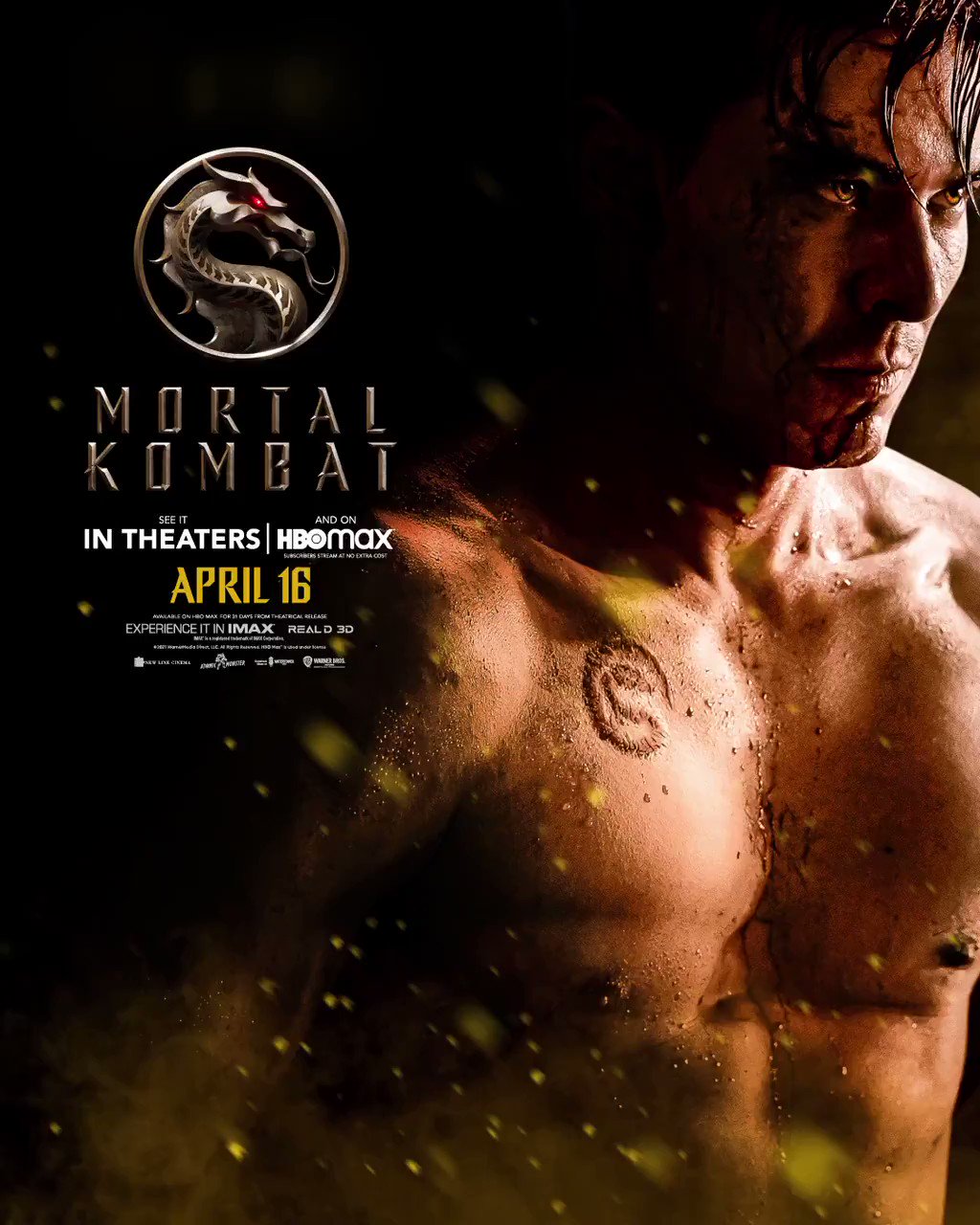 Mortal Kombat Movie Fully Reveals Scorpion in New Poster