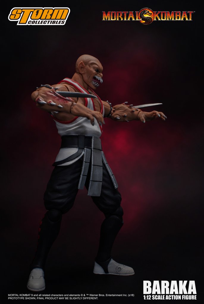 Baraka Mortal Kombat 2 Minifigure artist Rendition 