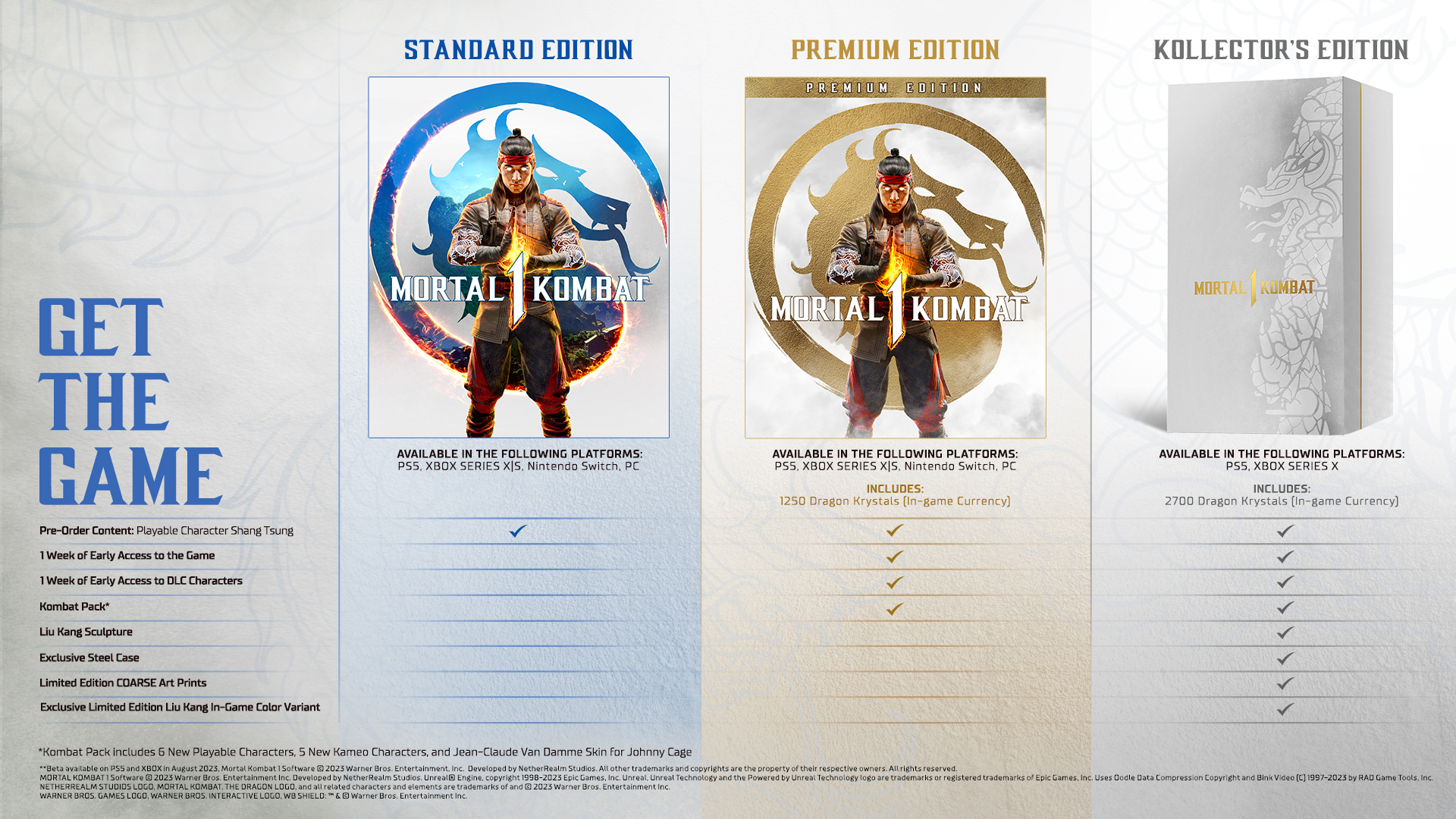 Mortal Kombat 1 Premium Edition - PlayStation 5