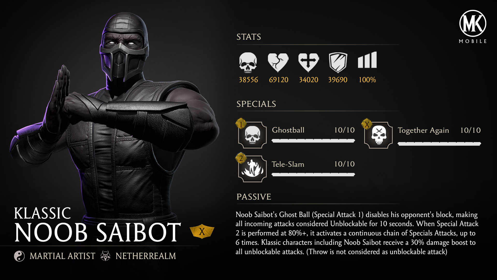 Noob Saibot (Mortal Kombat)