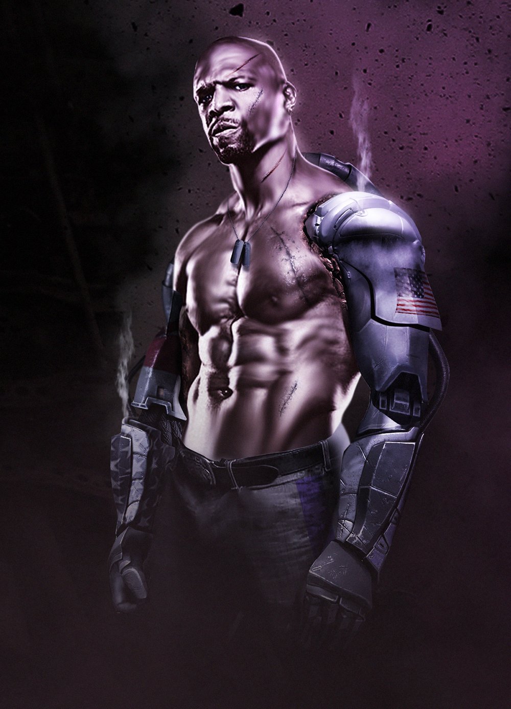 Michael Fassbender as Kano (Mortal Kombat)