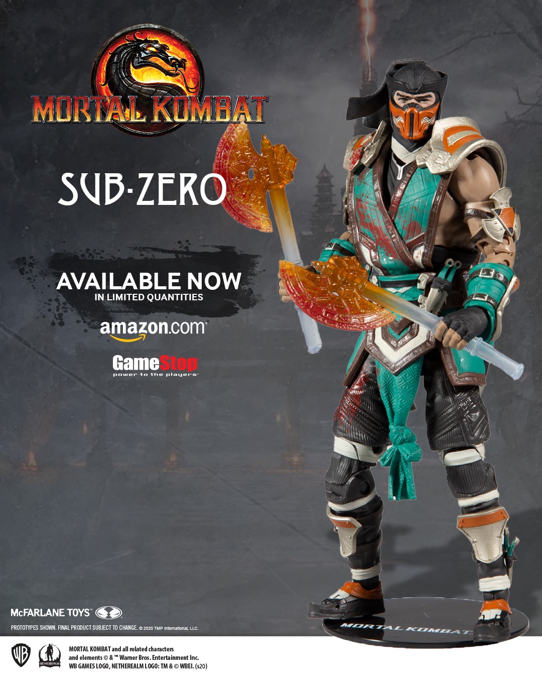 Mortal Kombat - Shao Kahn and Liu Kang Variants by McFarlane Toys - The  Toyark - News