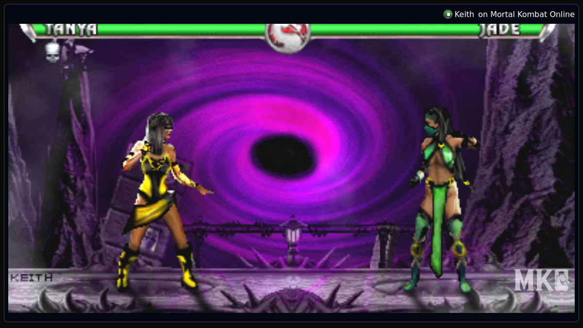 Tanya VS Jade (Fake) - Mortal Kombat Online