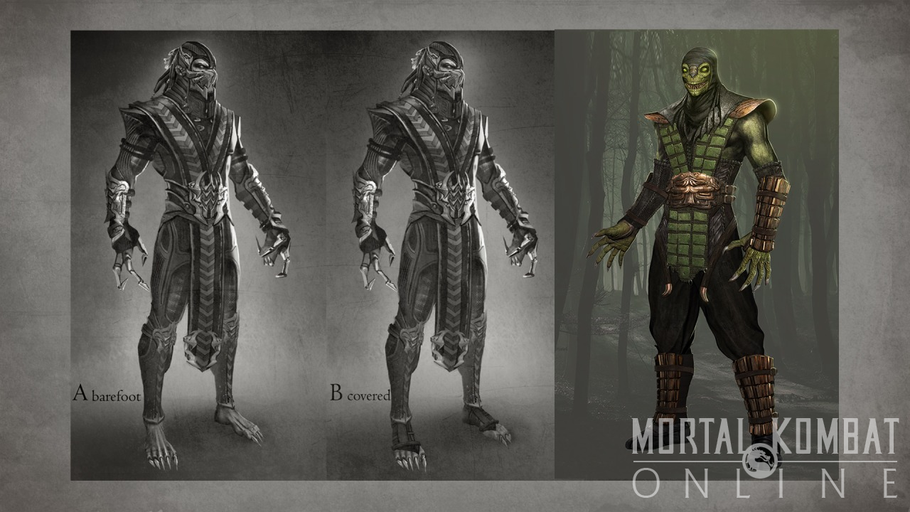 mortal kombat 9 reptile costume