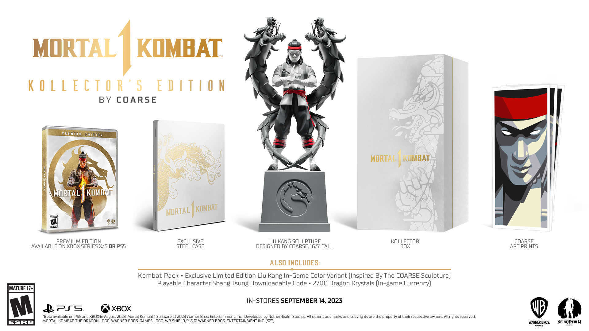 Mortal Kombat 1 Trailer & Editions Revealed [Release Sept. 19th